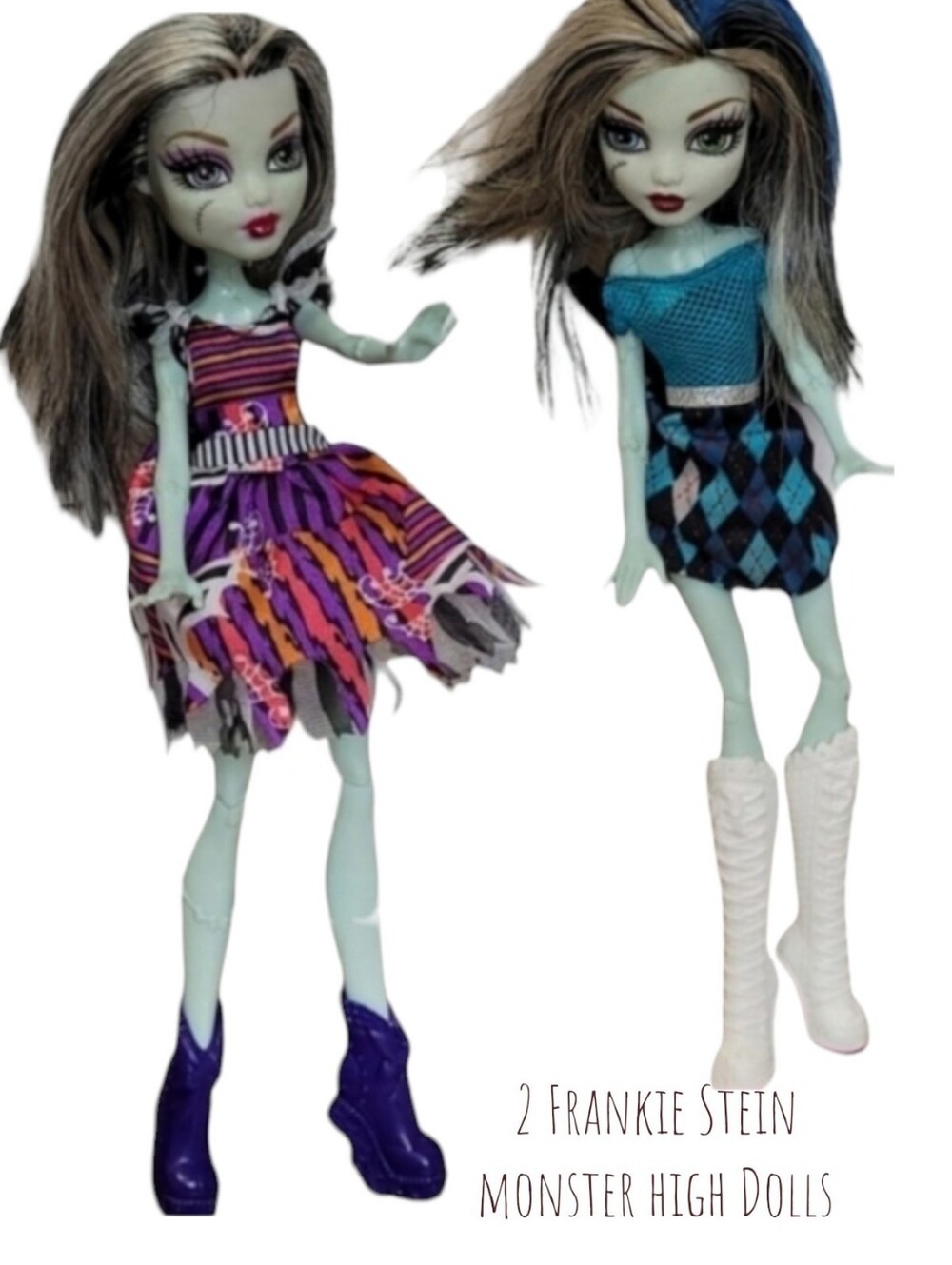 2 Monster High doll Frankie Stein Dolls kids collectible dolls + Outfit